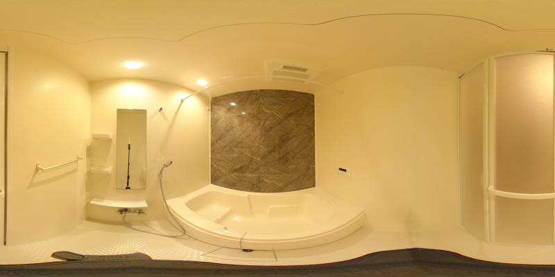 パノラマ画像バスルーム