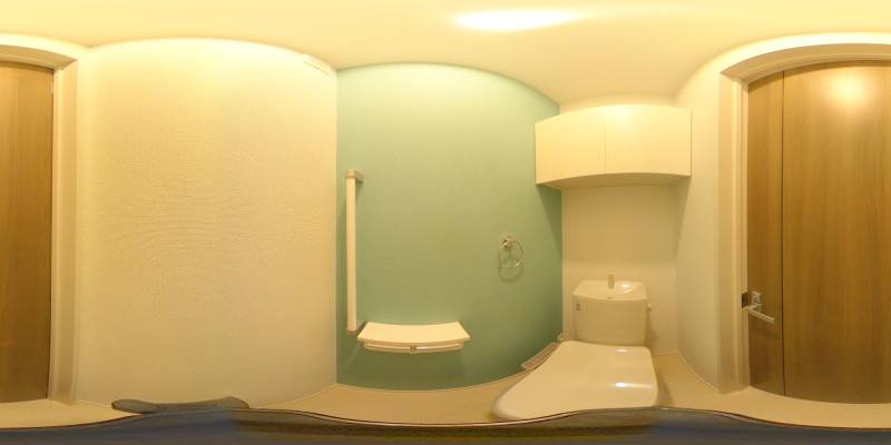 パノラマ画像トイレ