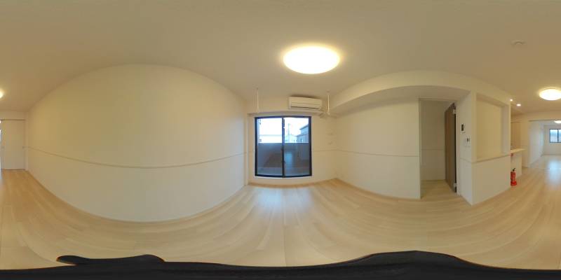 パノラマ画像リビング