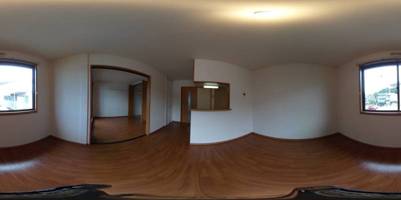 パノラマ画像リビング