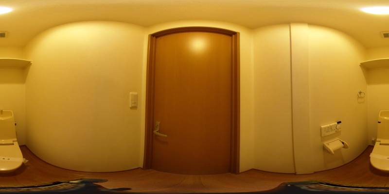 パノラマ画像トイレ