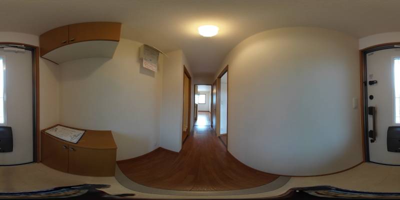 パノラマ画像玄関