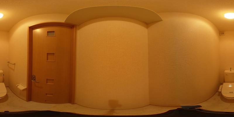 パノラマ画像トイレ