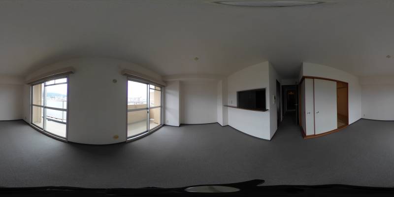 パノラマ画像リビング