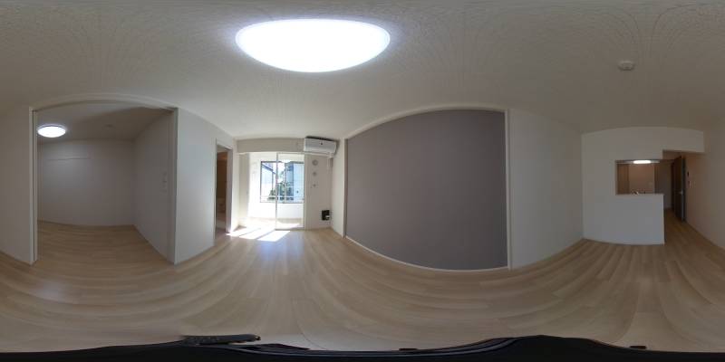 パノラマ画像リビング