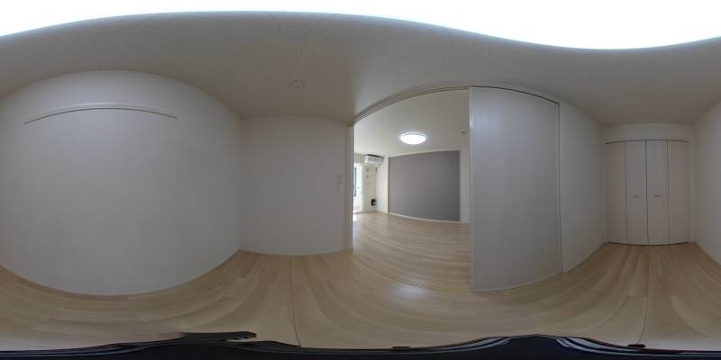 パノラマ画像洋室