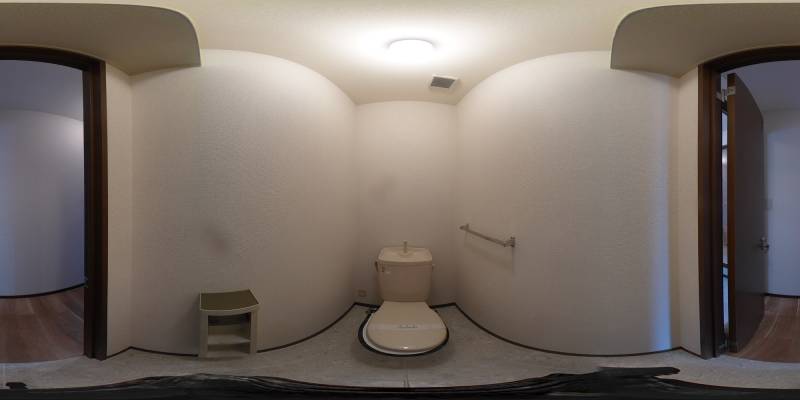 パノラマ画像トイレ