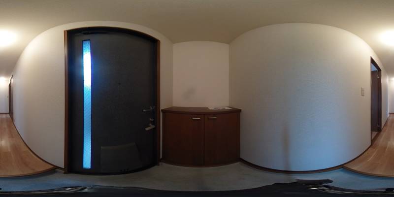 パノラマ画像玄関