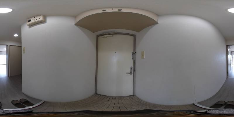 パノラマ画像玄関