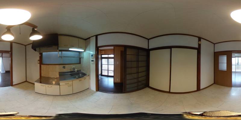 パノラマ画像ダイニング