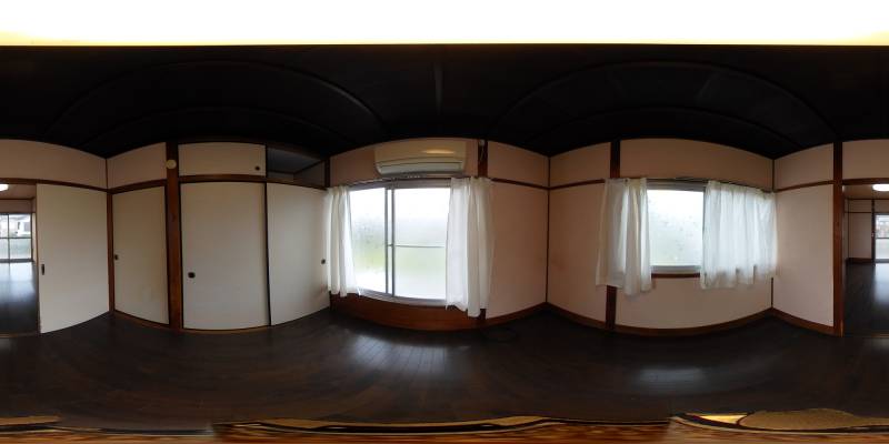 パノラマ画像洋室