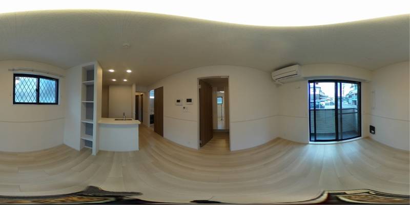 パノラマ画像洋室