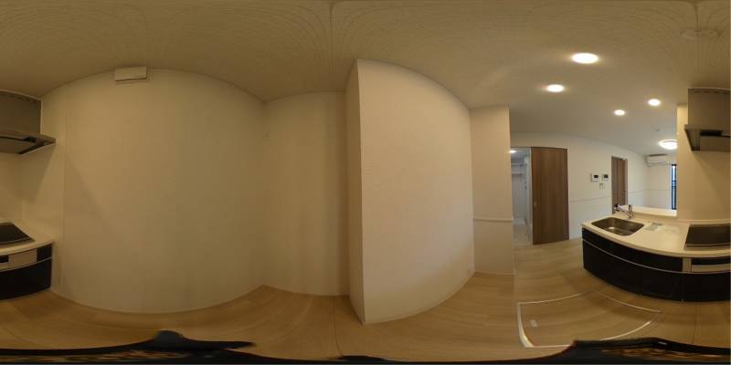 パノラマ画像洋室