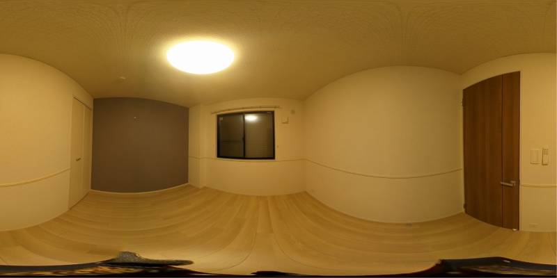 パノラマ画像洋室