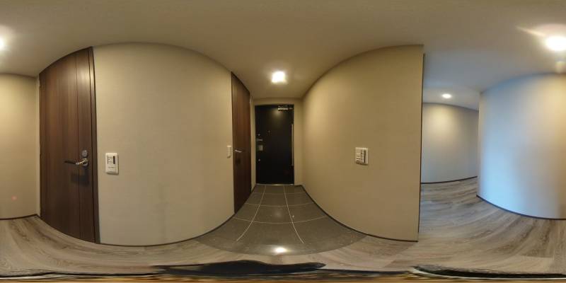 パノラマ画像玄関