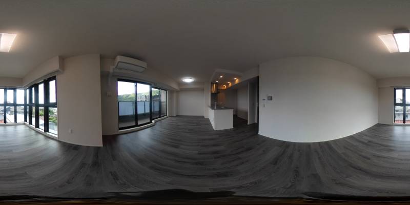 パノラマ画像リビング