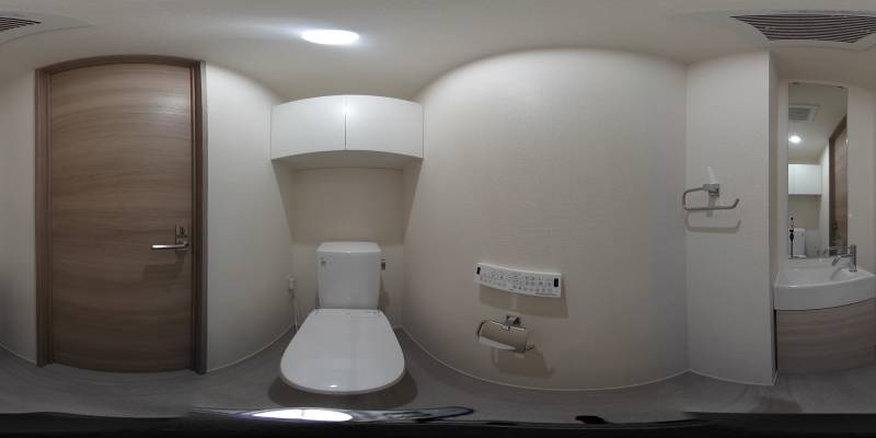 パノラマ画像トイレ