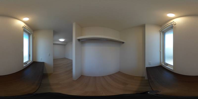 パノラマ画像洋室