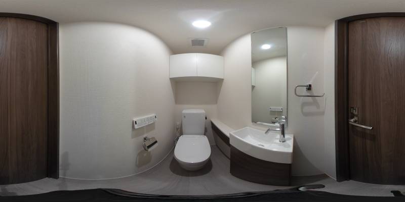 パノラマ画像トイレ