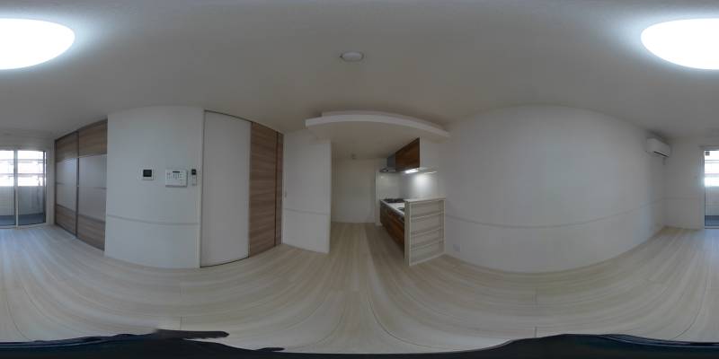 パノラマ画像リビング