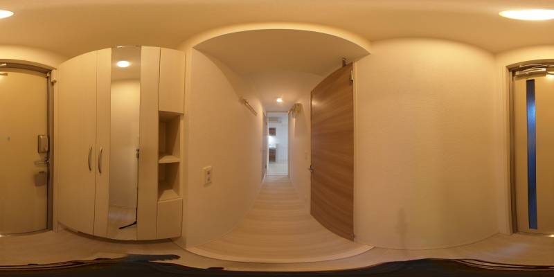 パノラマ画像玄関