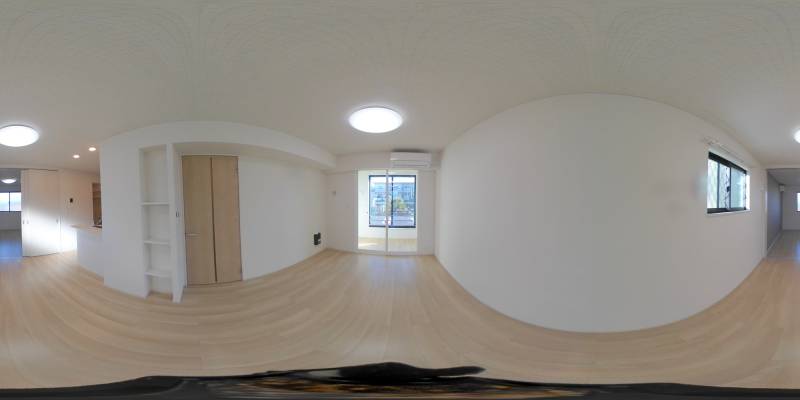 パノラマ画像リビング