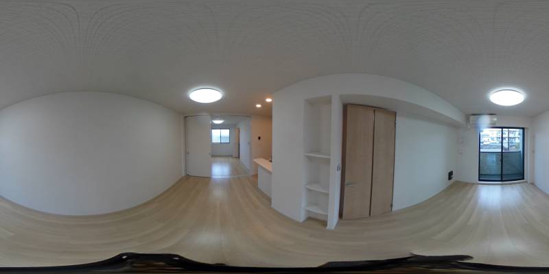 パノラマ画像リビング