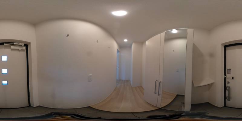 パノラマ画像玄関