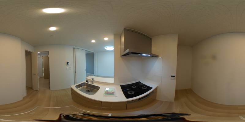 パノラマ画像キッチン