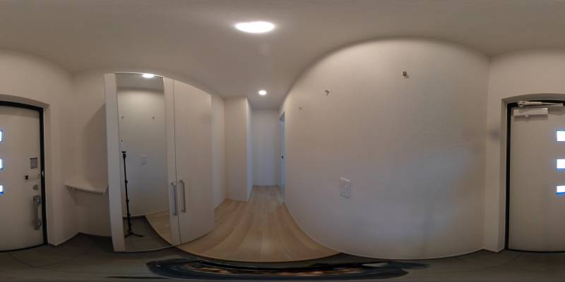 パノラマ画像玄関