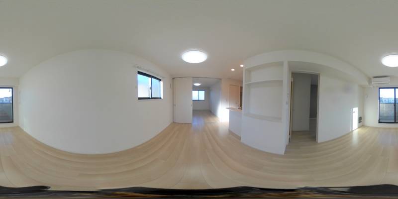 パノラマ画像リビング