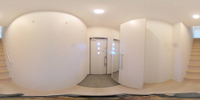 パノラマ画像玄関