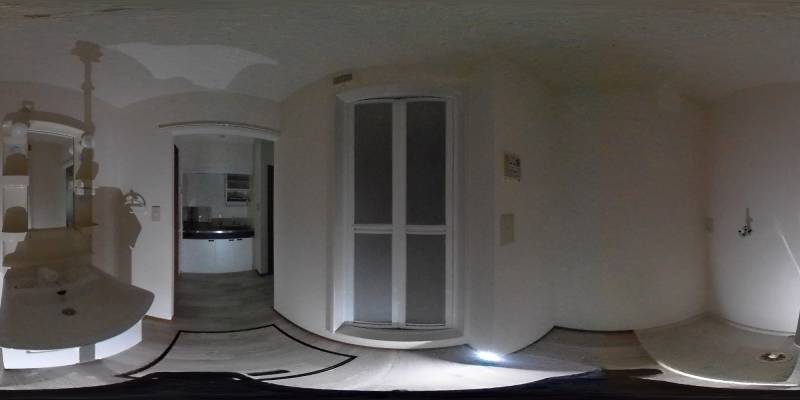 パノラマ画像洗面所