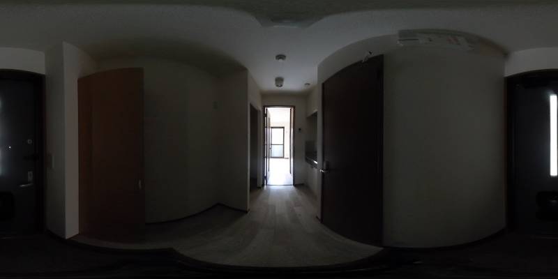 パノラマ画像玄関