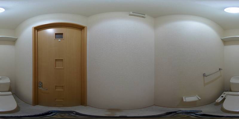 パノラマ画像トイレ