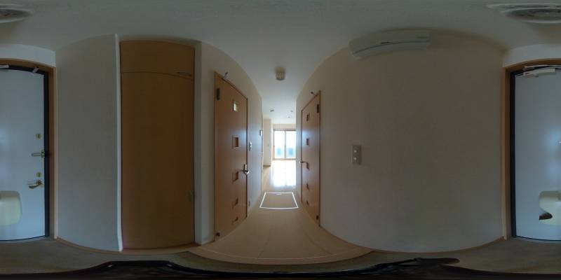 パノラマ画像玄関