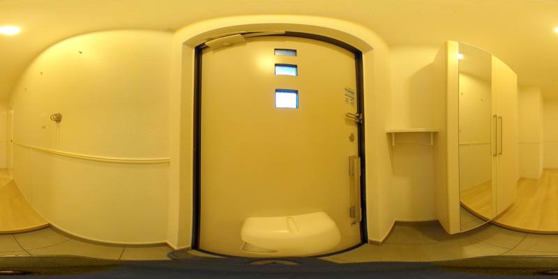 パノラマ画像玄関