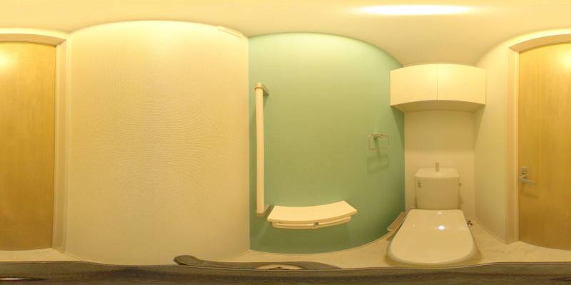 パノラマ画像トイレ