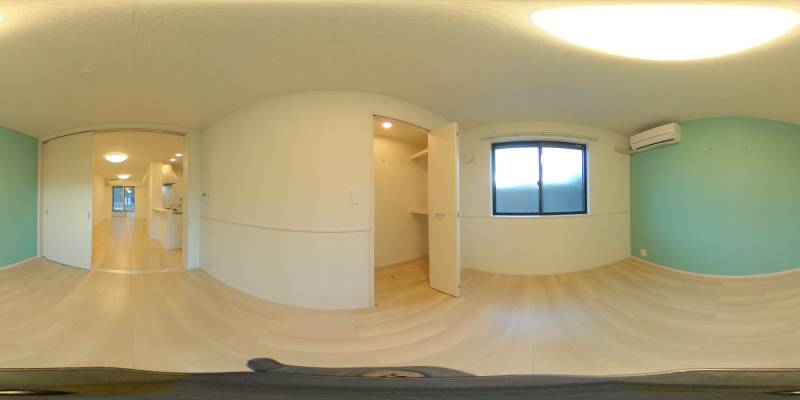 パノラマ画像洋室