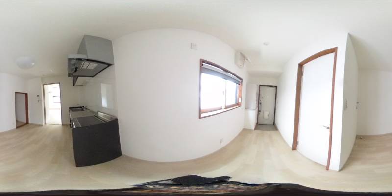 パノラマ画像リビング