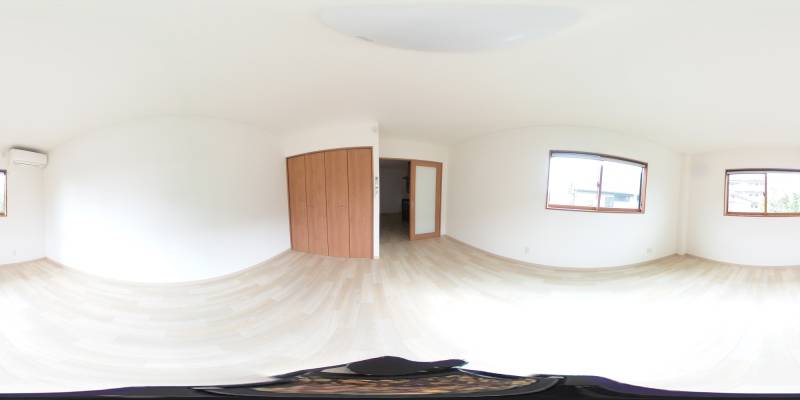 パノラマ画像リビング