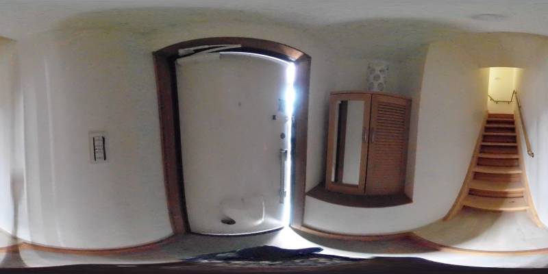 パノラマ画像玄関