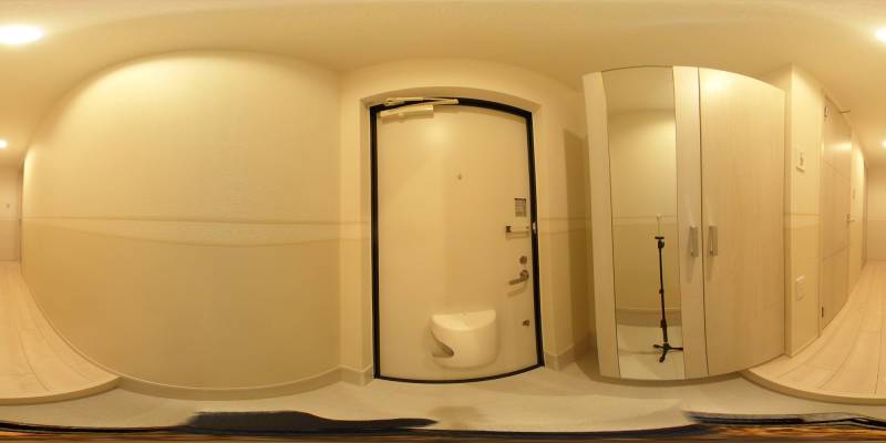 パノラマ画像玄関