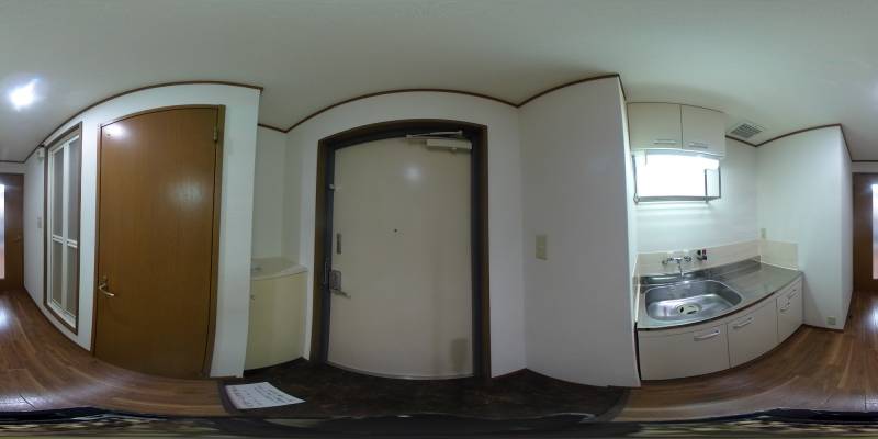 パノラマ画像玄関