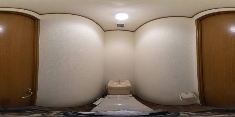 パノラマ画像トイレ