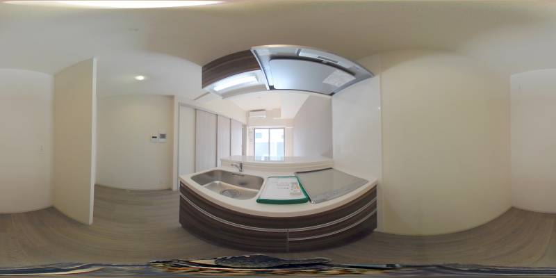 パノラマ画像キッチン