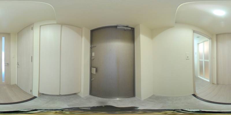 パノラマ画像玄関