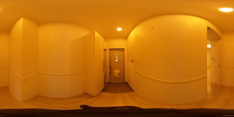 パノラマ画像玄関