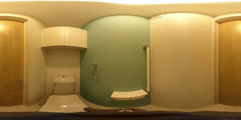 パノラマ画像トイレ