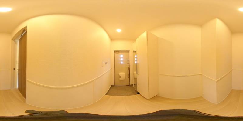 パノラマ画像玄関